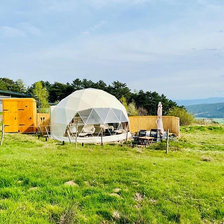 Glamping Hohe Wand - Zelt Mit Sternenfenster Und Whirlpool Hotel Maiersdorf Exterior foto