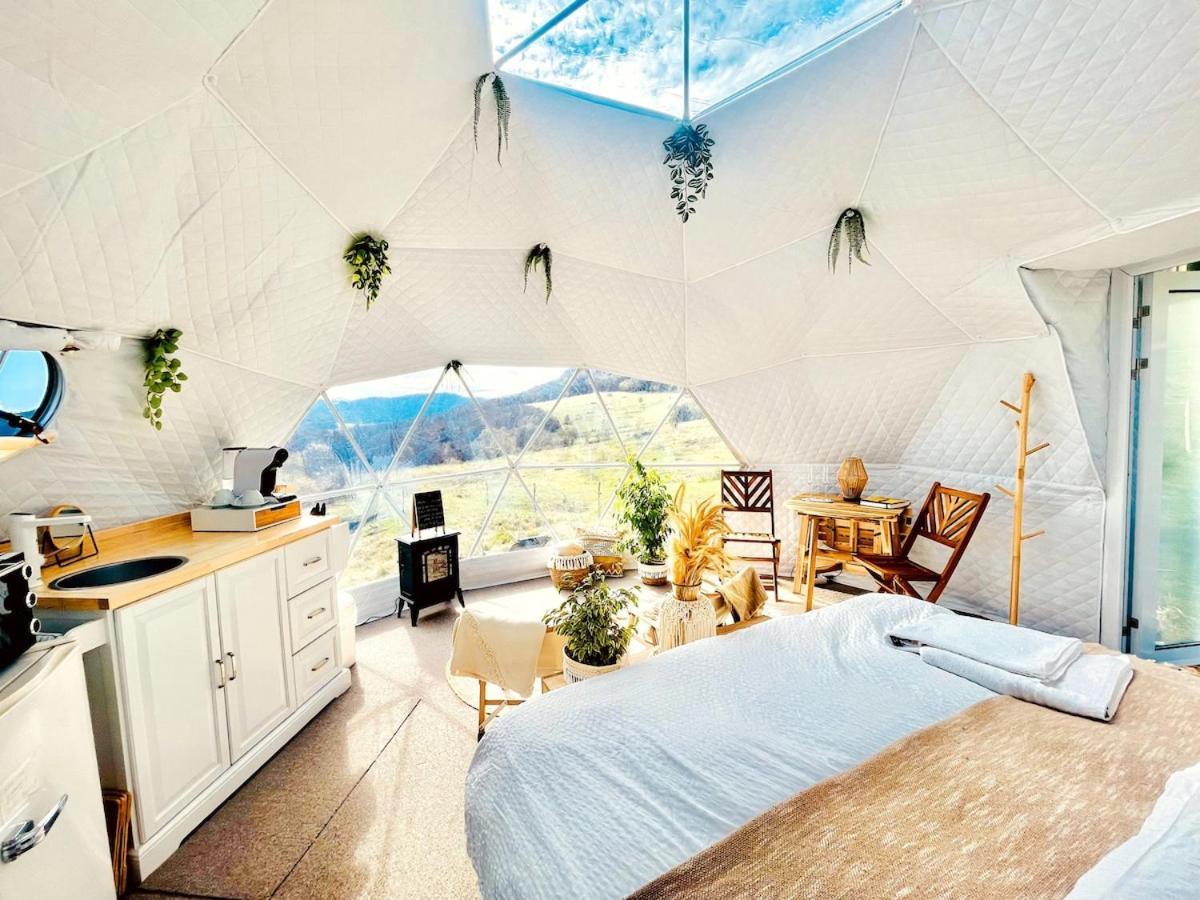 Glamping Hohe Wand - Zelt Mit Sternenfenster Und Whirlpool Hotel Maiersdorf Exterior foto
